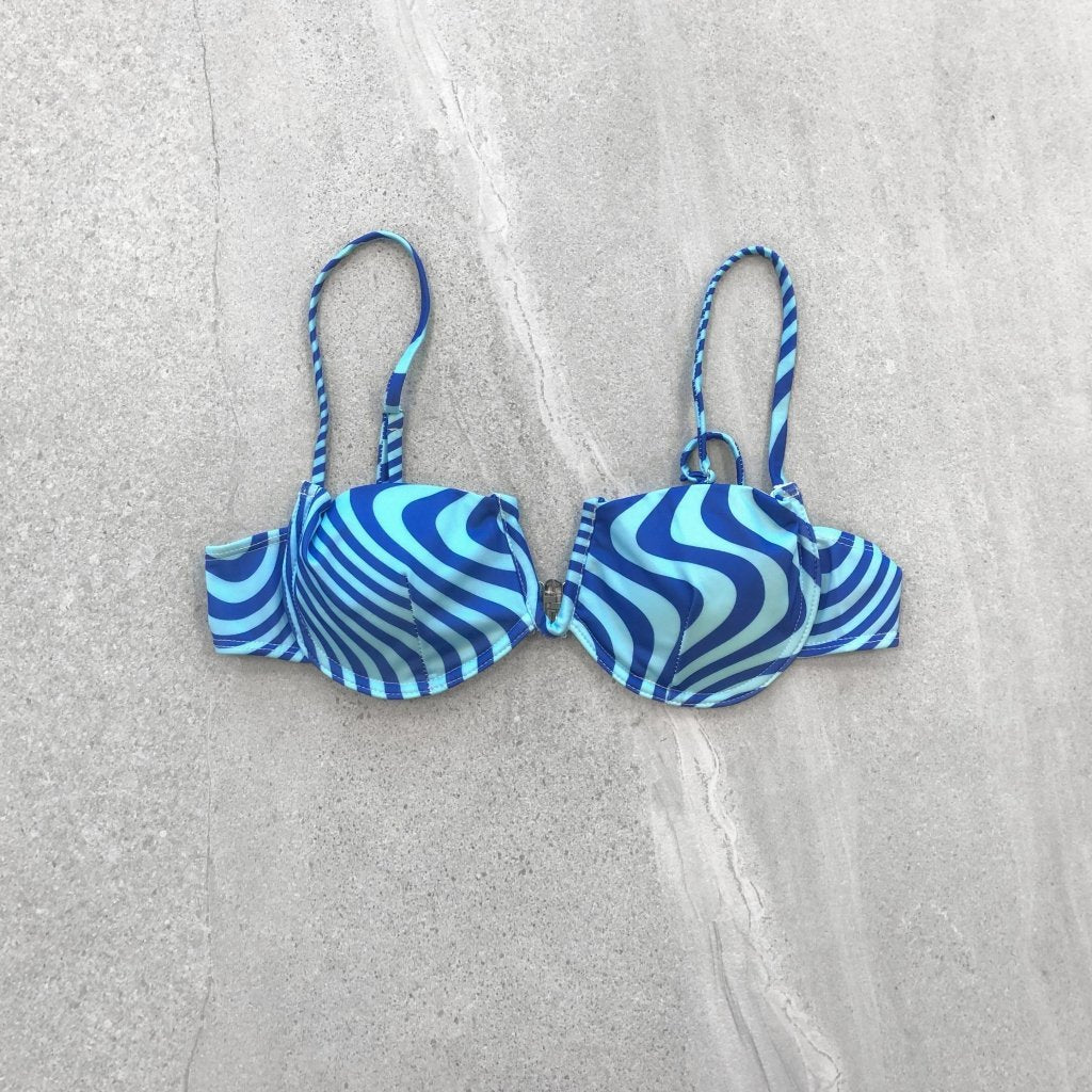 Sea The Swirl- Bikini Top